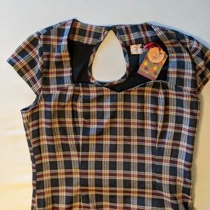 Vintage style secretary dress